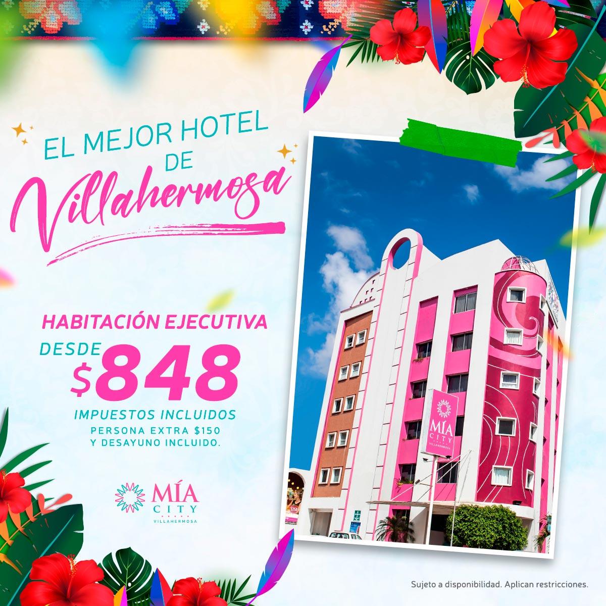 El mejor hotel de Villahermosa Tabasco